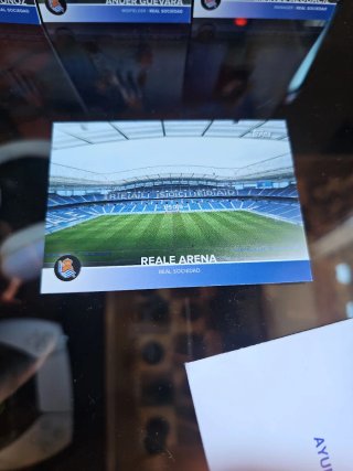 Lote cartas Real Sociedad Topps