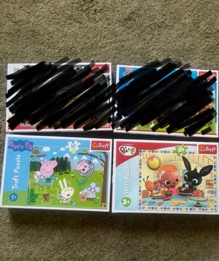 2 Puzzles Trefl Peppa Pig y Bing 30 piezas