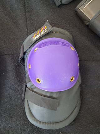 Pack de protecciones para patinar Bauer talla S