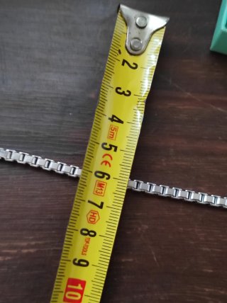 Pulsera chapada en oro blanco