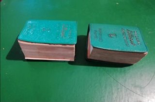 Mini Dicionários Antigos Lilliput