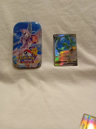 Carta Pokémon RayquazaV 25 aniversario