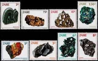 Zaire - Set Completo MNH** Minerali