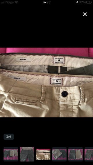 Lote 2 Pantalones Cortos Jack & Jones