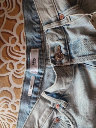 Pantalón corto vaquero MNG azul
