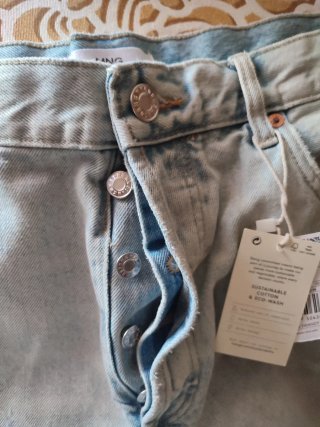 Pantalón corto vaquero MNG azul