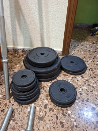 Juego de pesas CORENGTH 93 kg