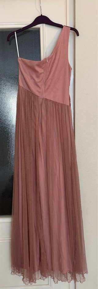 Vestido de fiesta rosa talla S