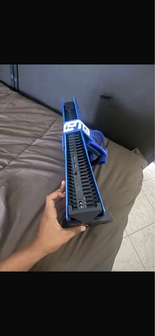 PlayStation 5 Blu con accessori