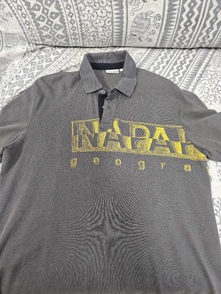 Polo Napapijri Gris Talla L