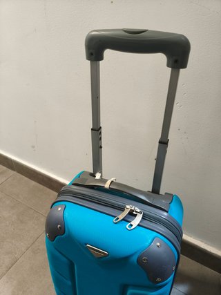 Maleta trolley infantil azul