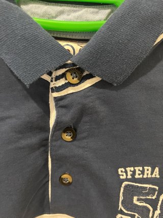 Polo SFERA STAGE niño azul