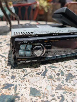 Radio Coche Alpine TDA-7587R Cassette + Mando