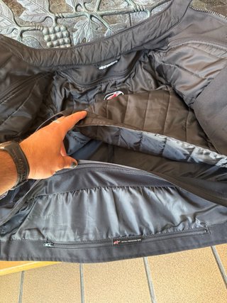 Chaqueta Moto Alpinestars Azul/Negro