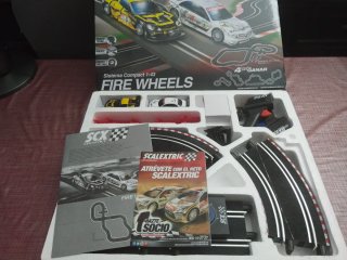 Circuito Scalextric Compact Fire Wheels