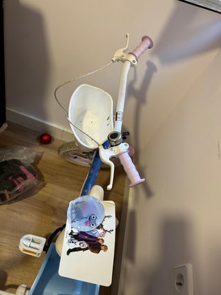 Bicicleta Frozen Niña como nueva