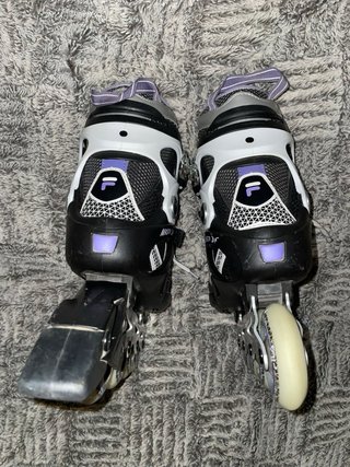Patines en línea Fila morados y negros