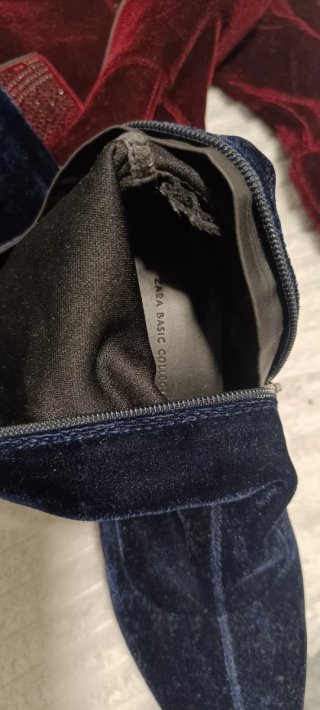 Botas Zara Azul 38 y Granate 37