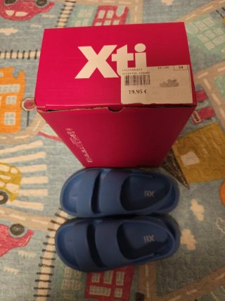 Chanclas Xti niño Talla 35 Azul
