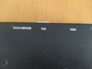 Monitor sobremesa 12" HDMI