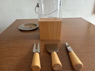 Kit Formaggi con 3 Coltelli