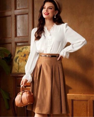 Camisa blanca con encaje SIN ESTRENAR
