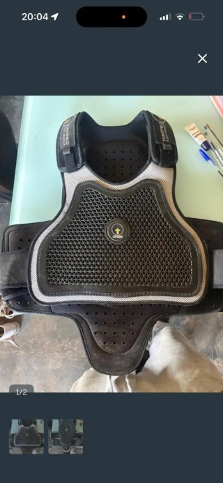 Chaleco protector moto Forcefield
