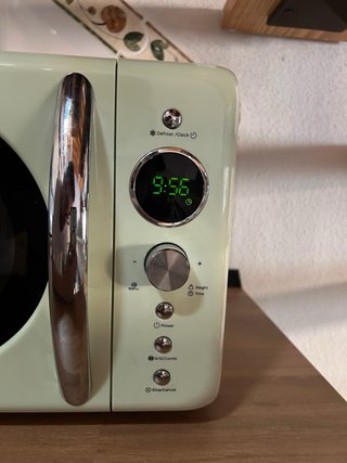 Microondas Create estilo retro