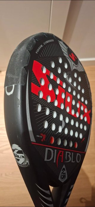 Pala de pádel Siux Diablo Roja
