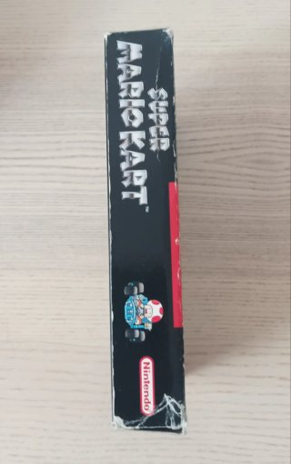 Caja Super Mario Kart Super Nintendo PAL ESP
