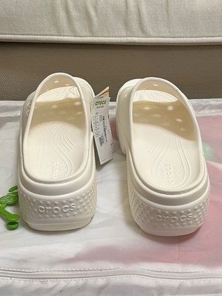Ciabatte Crocs Platform Bianche Tg 39/40