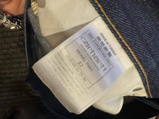 Pantalones Vaqueros Carhartt Azules