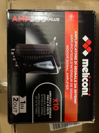 Amplificador Señal Meliconi AMP 200 PLUS