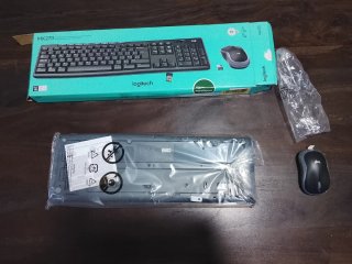 Ratón Logitech Negro y Gris
