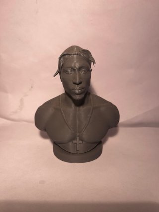Busto 2PAC Tupac Shakur cm 10