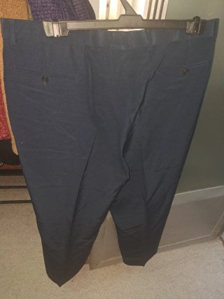 Lote 2 Pantalones Italianos Talla 44 Negros