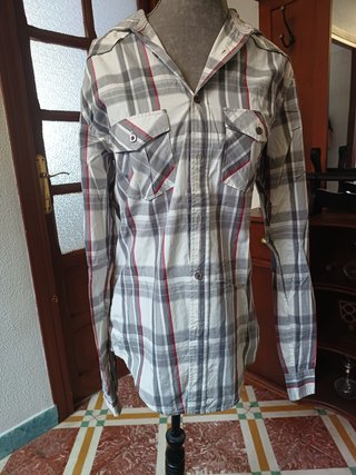 Camisa de cuadros para hombre