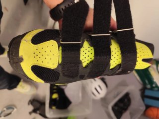 Zapatillas Ciclismo Giro Negras y Amarillas
