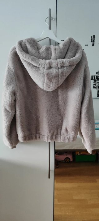 Abrigo peluche Bershka Talla M