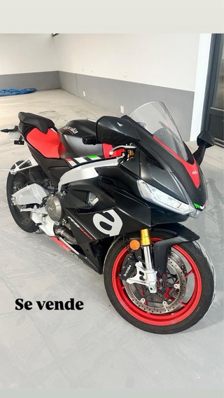 Aprilia RS 660 2021 Negra/Roja 15735Km