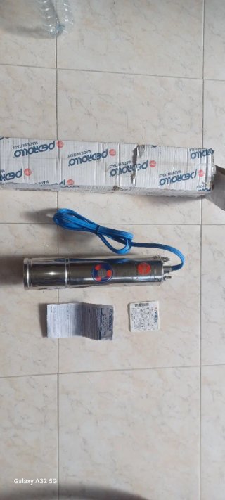 Motor Sumergible 4" Pedrollo Trifásico. De 2cv.