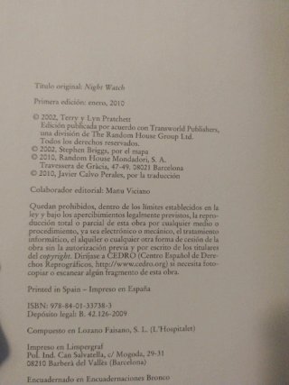 Ronda de noche. Una novela del Mundodisco