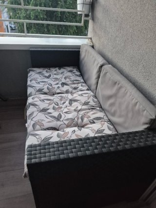 Muebles de jardín tela y metal