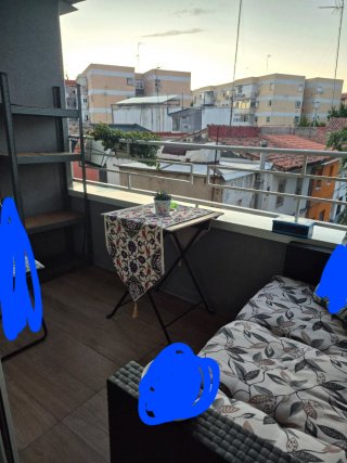 Muebles de jardín tela y metal