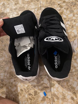 Adidas Campus Negras Talla 40 y 38