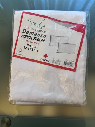 Set piumino singolo e coppia di federe