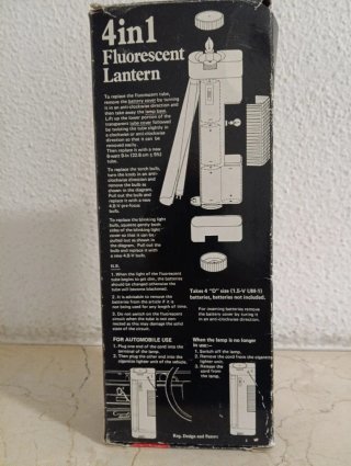 Linterna Fluorescente 4 en 1 JML 1142