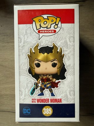 Funko Pop! Wonder Woman 385 Death Metal PX