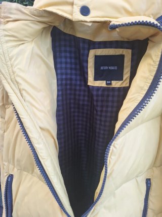Abrigo acolchado Antony Morato amarillo