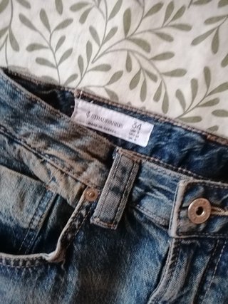Falda pantalón vaquera talla 34